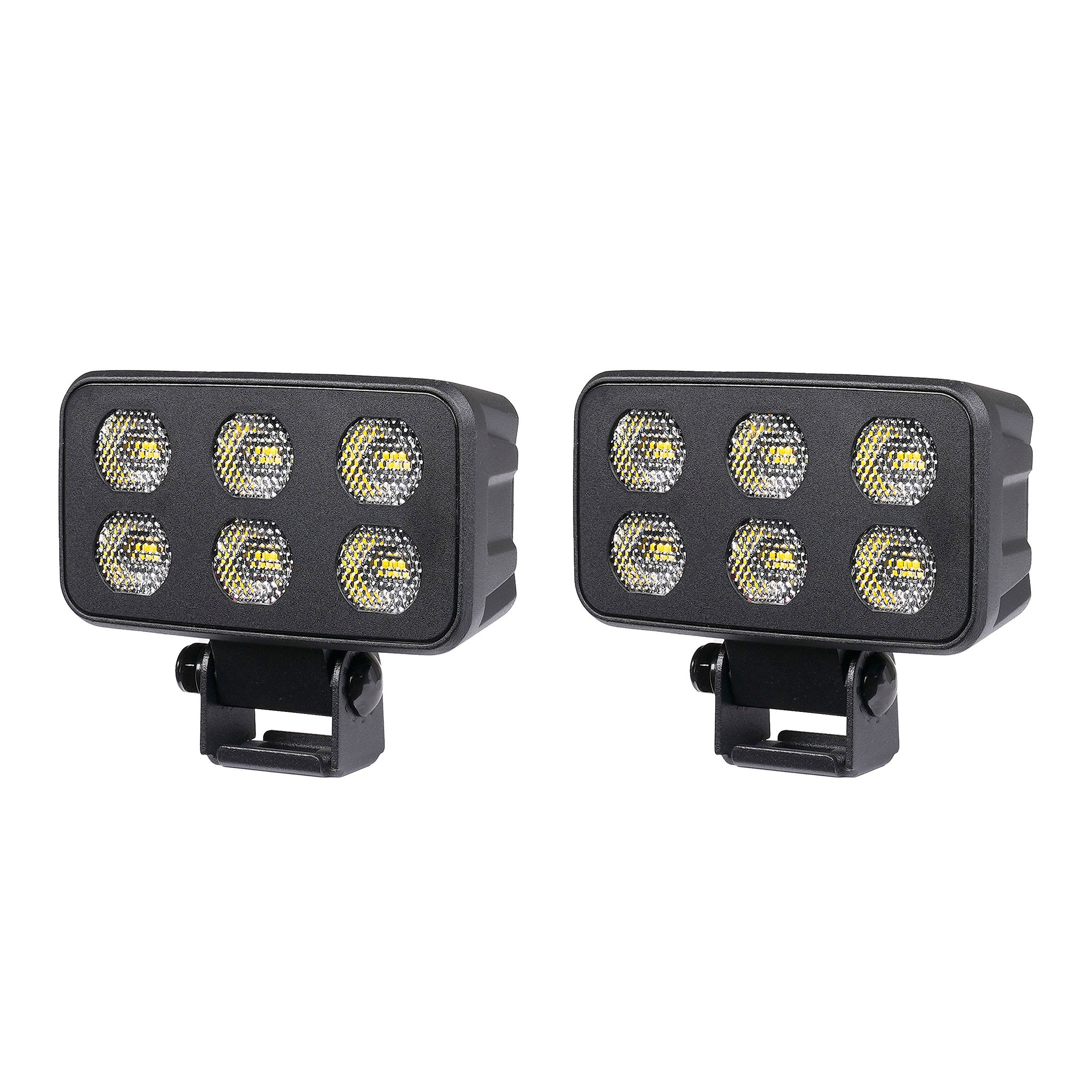 Work light Purelux Black Raven 32 - 12 cm / 60W / Wide, 2 pcs afbeelding