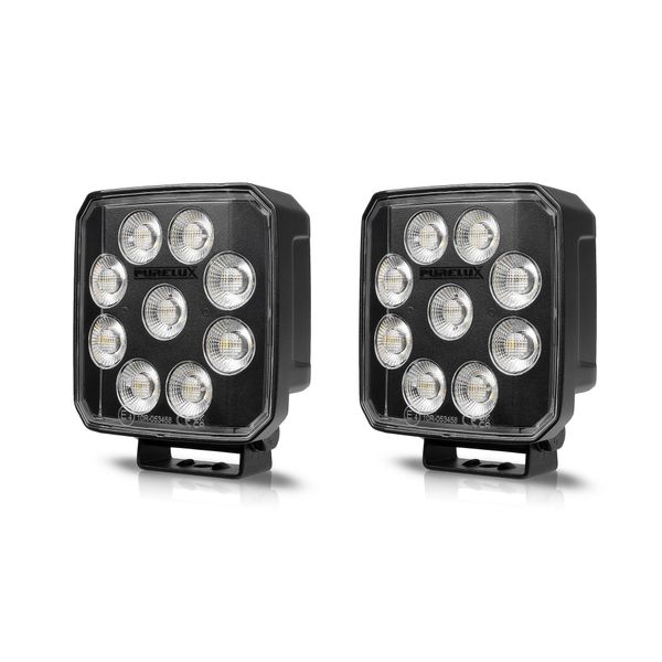 Work light Purelux Black Raven Heat 65 - 10 cm / 65W / Wide, 2 pcs afbeelding 1