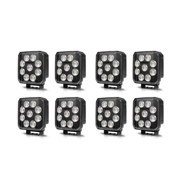 Work light PURELUX Black Raven Heat 65 - 10 cm / 65W / Wide, 8 pcs afbeelding 1