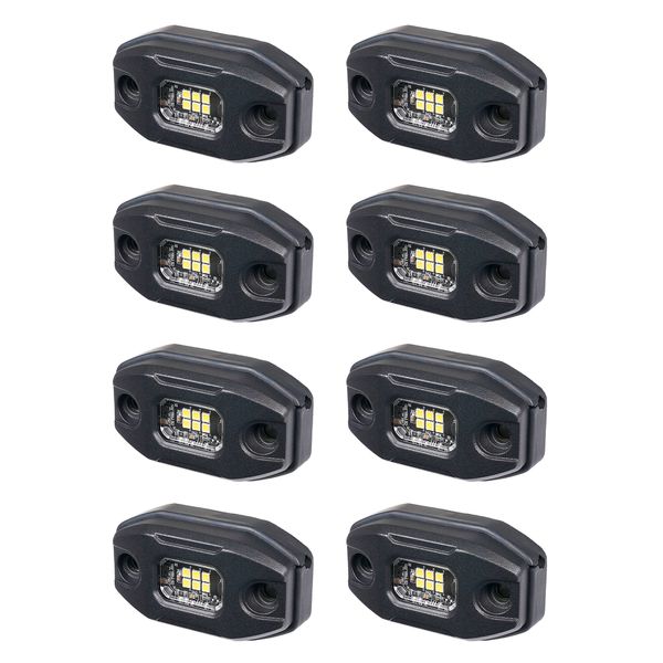 Arbetsbelysning PURELUX Buckler - 7 cm / 7W, 8 st