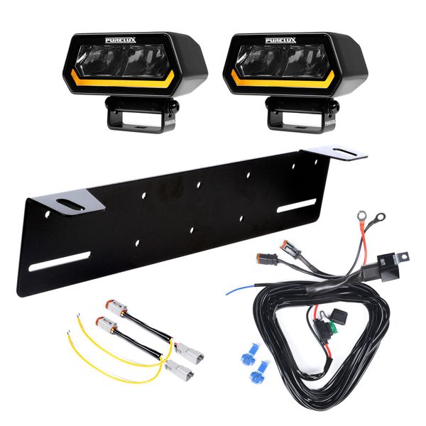 Auxiliary light Purelux Panther Alpha 20 - 10 cm / 20W / Spot, 2 pcs - Complete set afbeelding 1