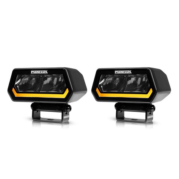 Auxiliary light PURELUX Panther Alpha 20 - 10 cm / 20W / Spot, 2 pcs afbeelding 1
