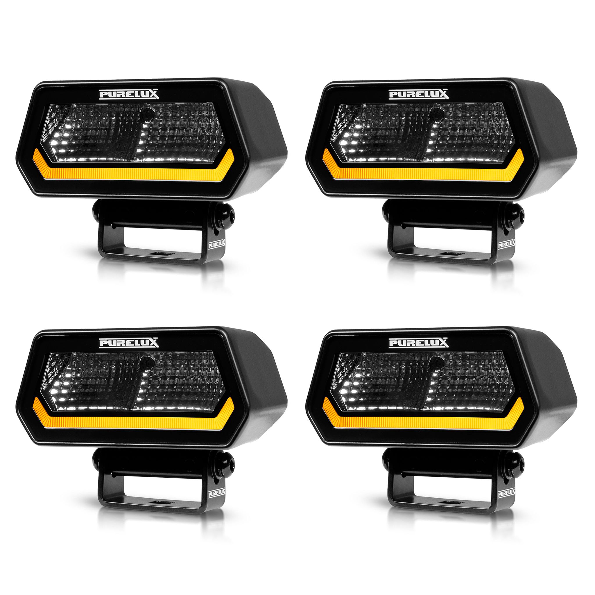 Work light Purelux Panther Alpha 20 - 10 cm / 20W / Wide, 4 pcs afbeelding