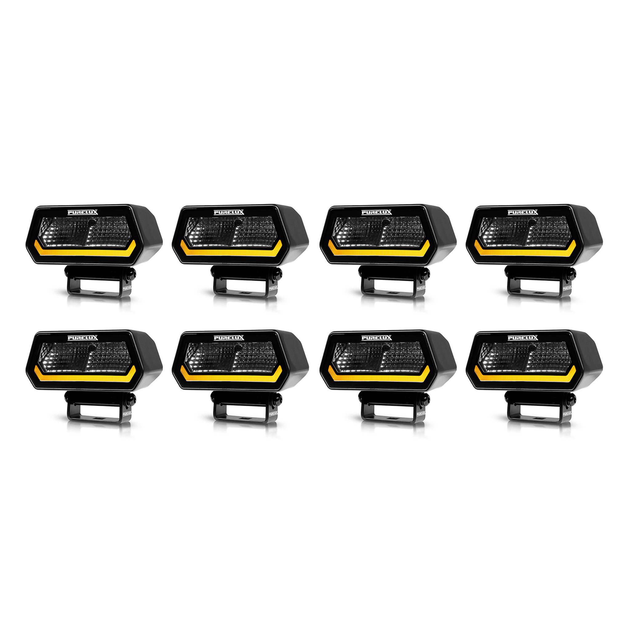 Work light Purelux Panther Alpha 20 - 10 cm / 20W / Wide, 8 pcs afbeelding