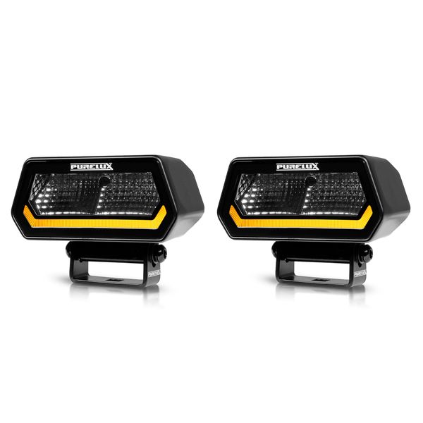 Work light Purelux Panther Alpha 20 - 10 cm / 20W / Wide, 2 pcs afbeelding 1