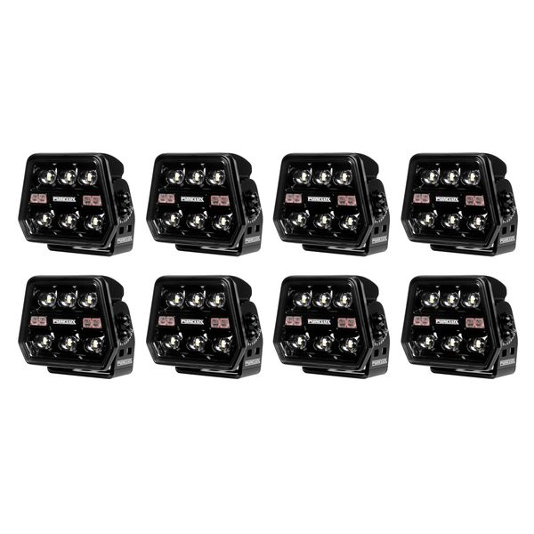 Arbetsbelysning PURELUX Panther Alpha 40 - 11 cm / 45W / Bred, 8 st