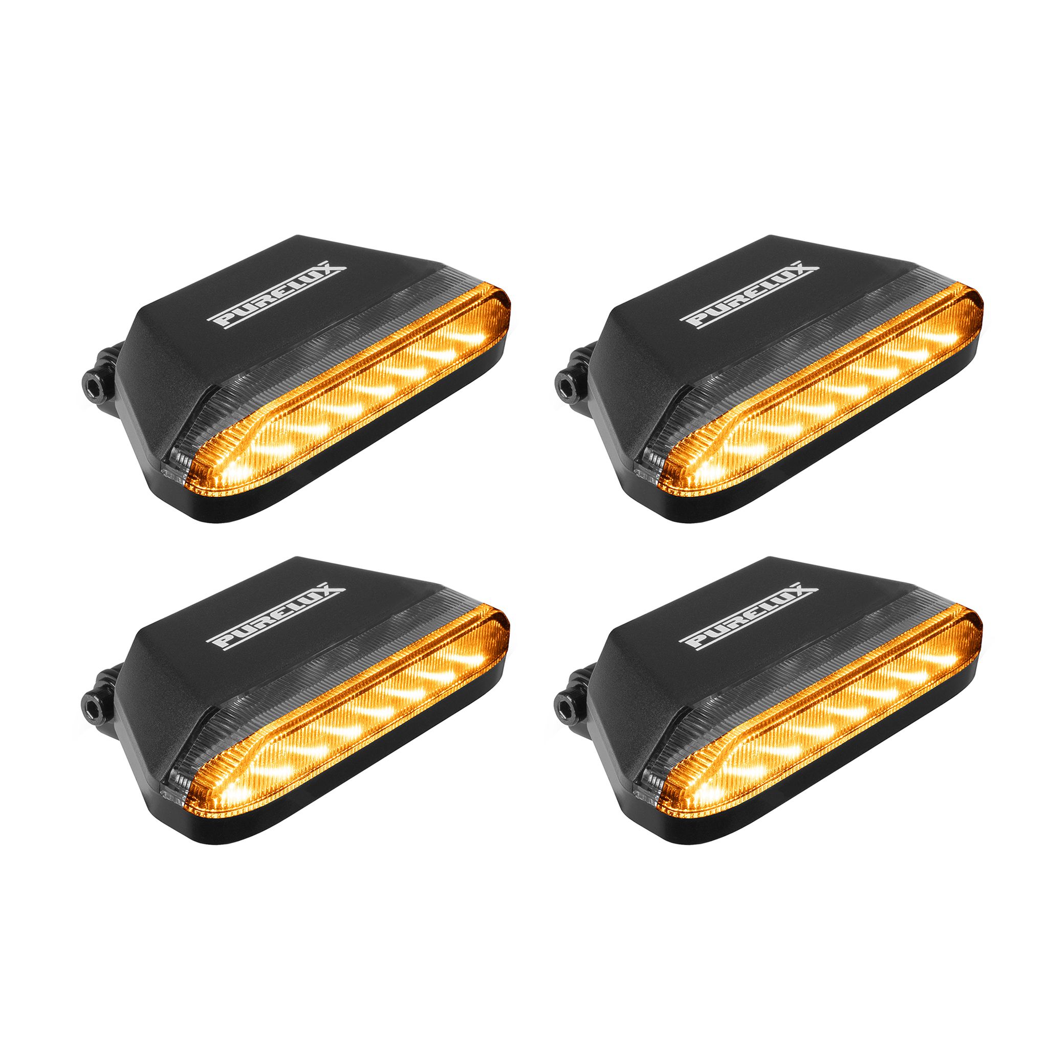 Warning light Purelux Radar R65 - 12/24V / 32W / 86 mm, 4 pcs afbeelding