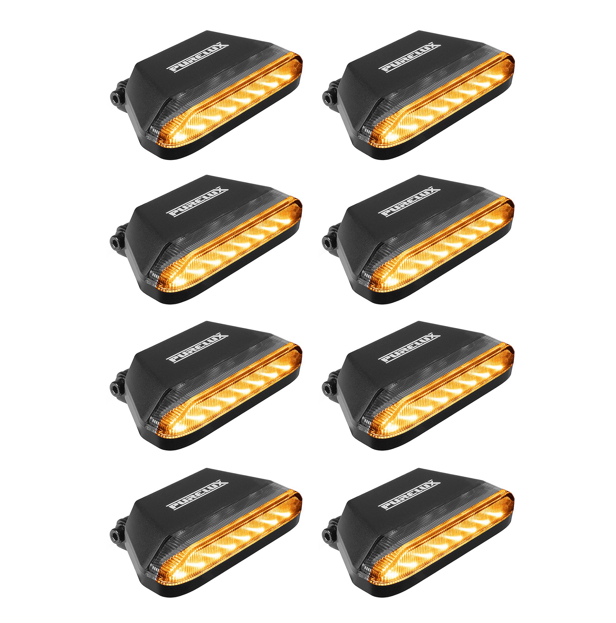 Warning light Purelux Radar R65 - 12/24V / 32W / 86 mm, 8 pcs afbeelding