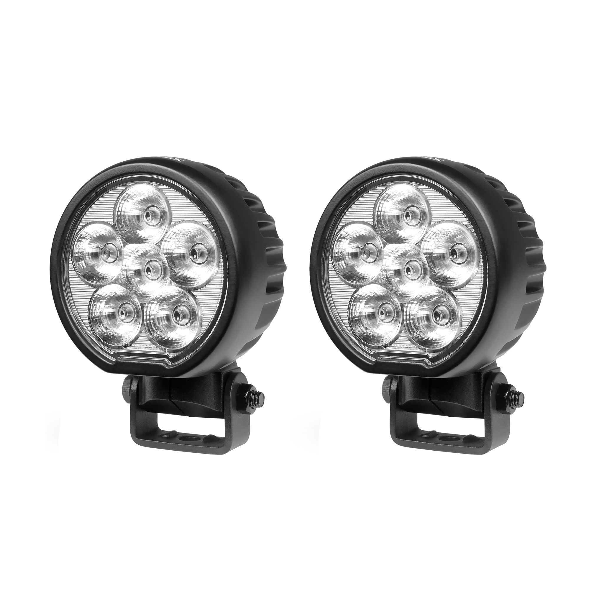 Work light Purelux Rotatable 60 Gen2 - 10 cm / 60W / Spot, 2 pcs afbeelding
