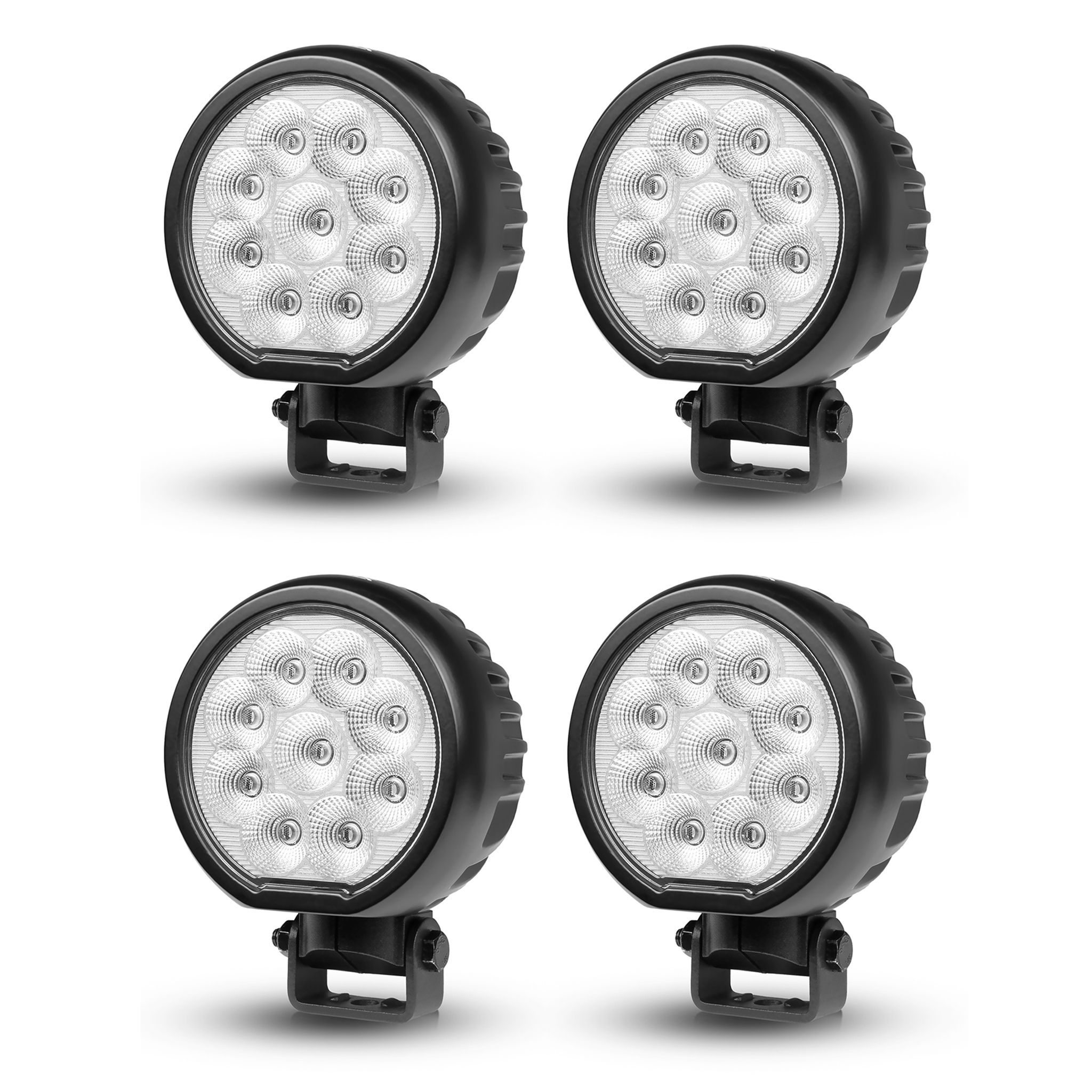 Work light Purelux Rotatable 90 Gen2 - 13 cm / 90W / Wide, 4 pcs afbeelding
