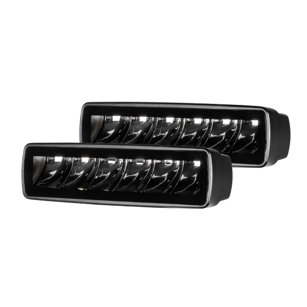 Arbetsbelysning PURELUX Terrain Black Slim Spot - 16 cm / 30W / Spot, 2 st