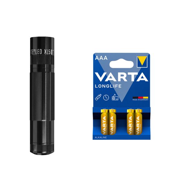 Lommelykt MAGLITE XL50 - 200 lm / 122 mm / 3 x AAA, MagLite XL50