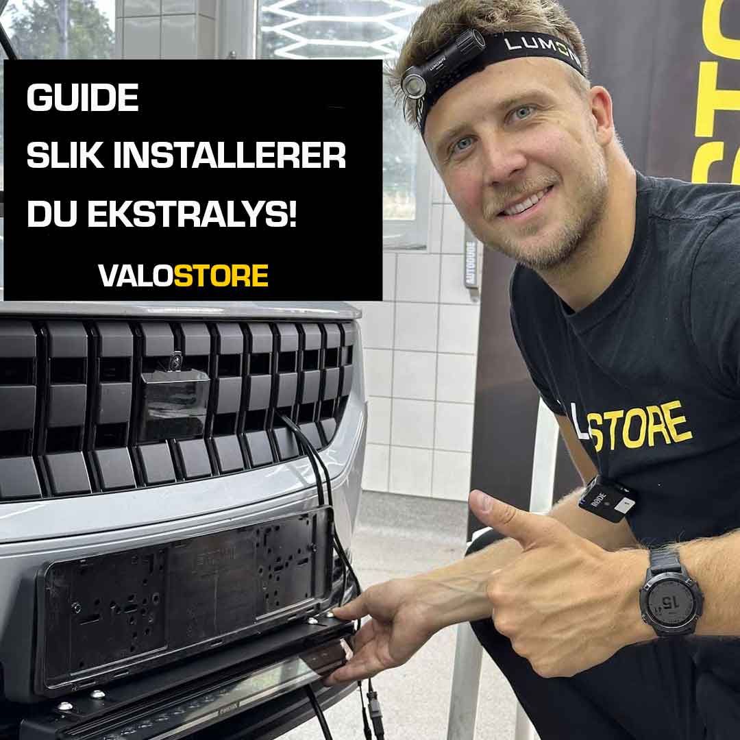 Montering av Ekstralys