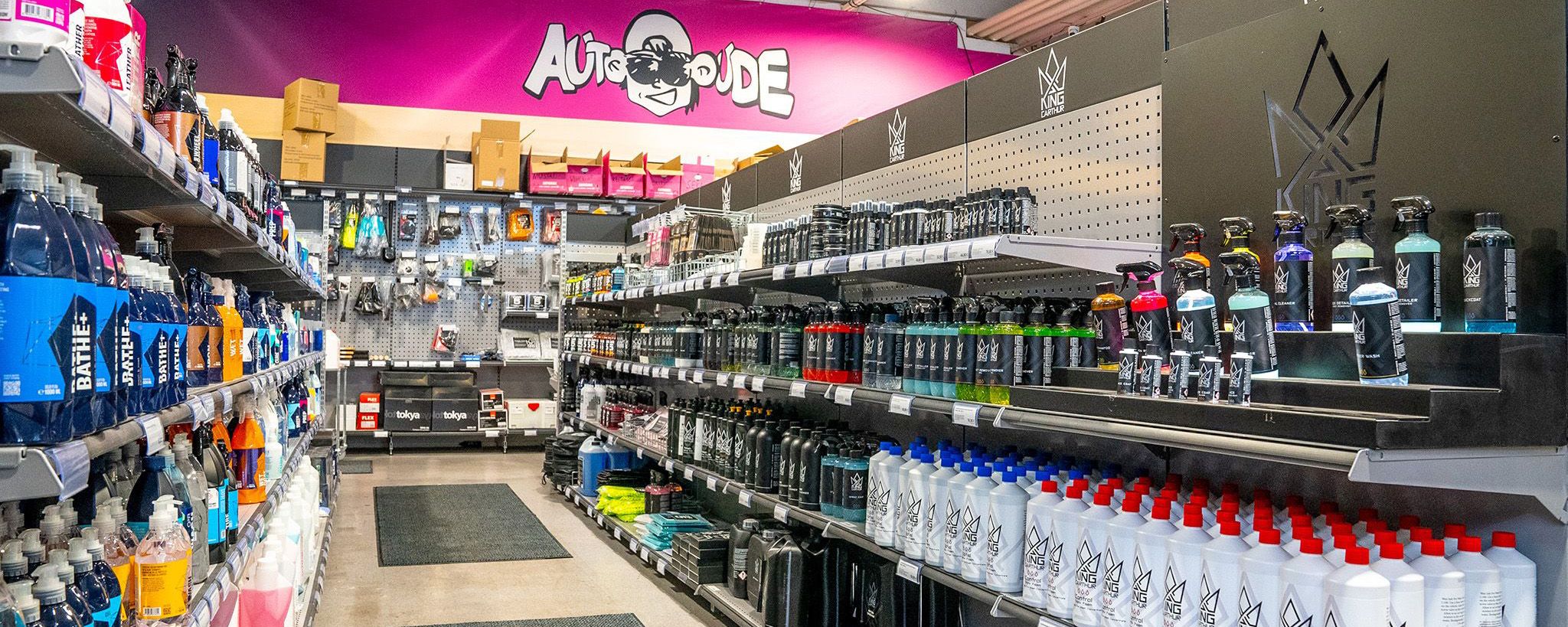 Autodude myymälä