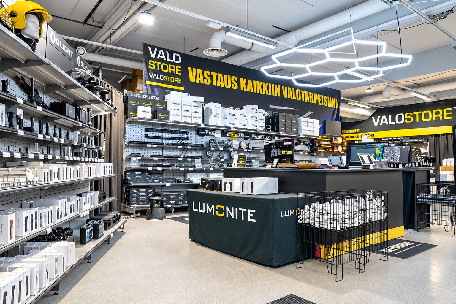 Valostores butikk i Oulu