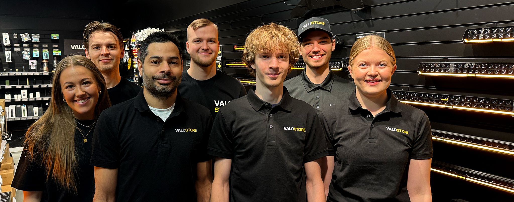 Medarbeidere i Valostore