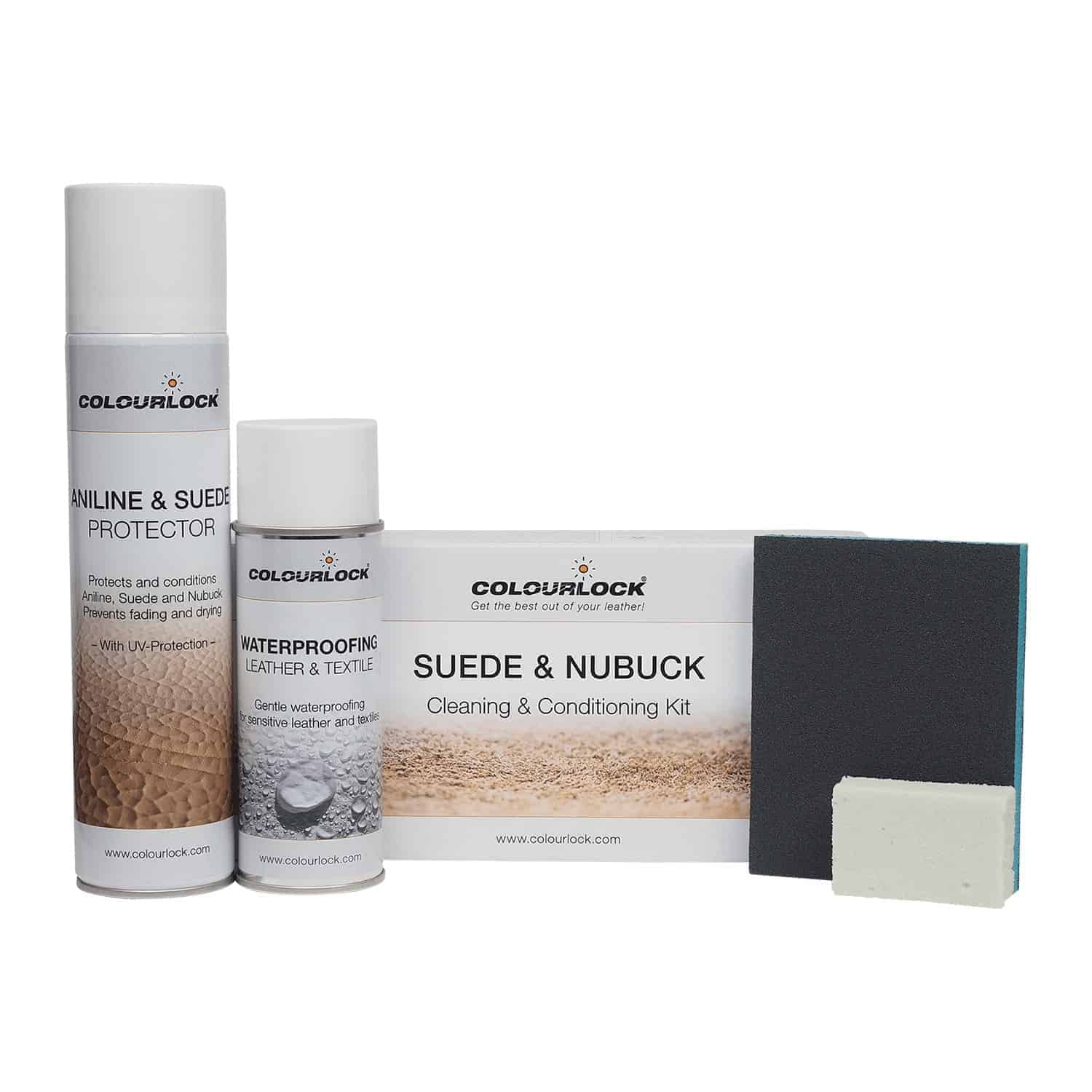 Skinnbehandling kit Colourlock Suede & Nubuck