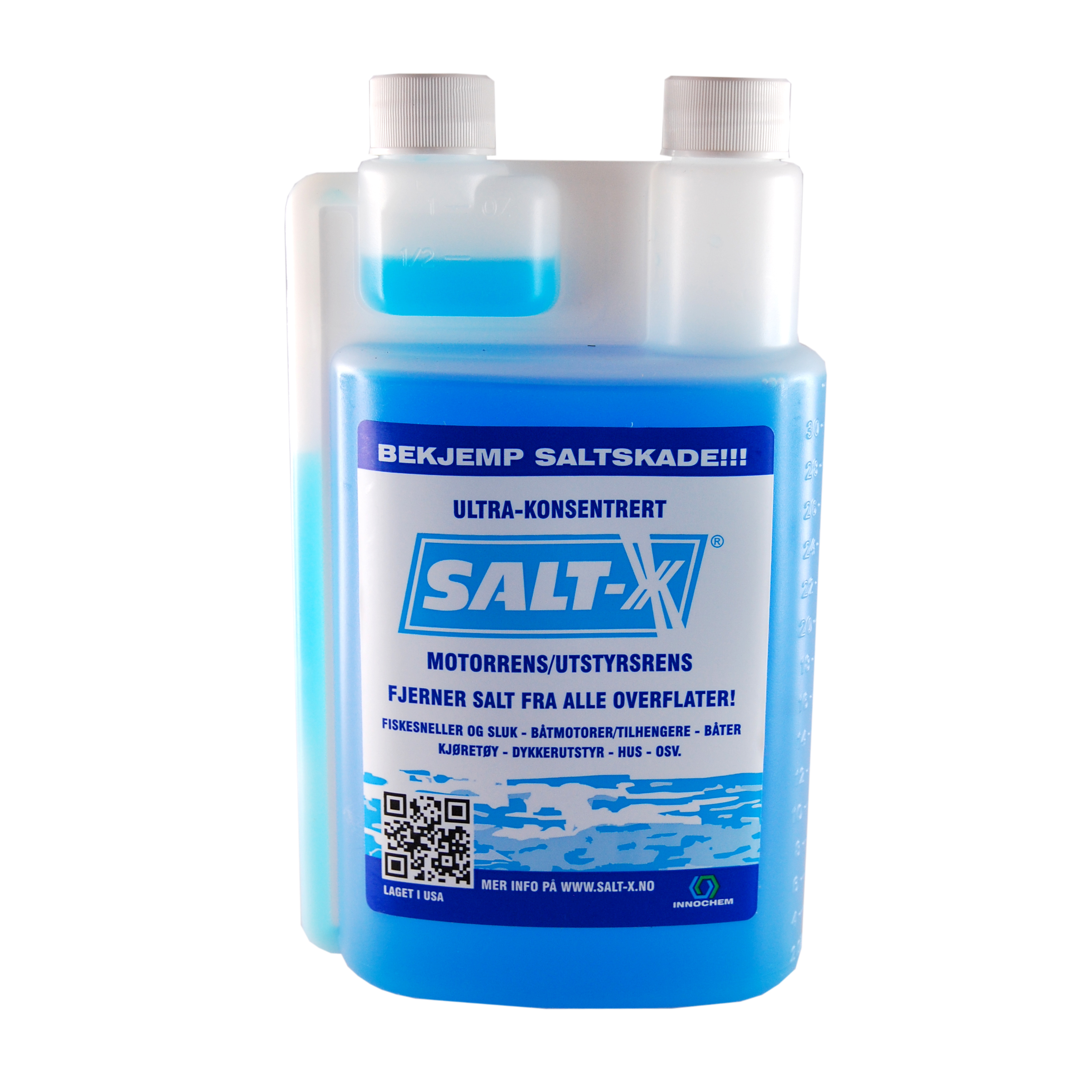 Saltfjerner Salt-X Konsentrat med porsjonskopp , 946 ML