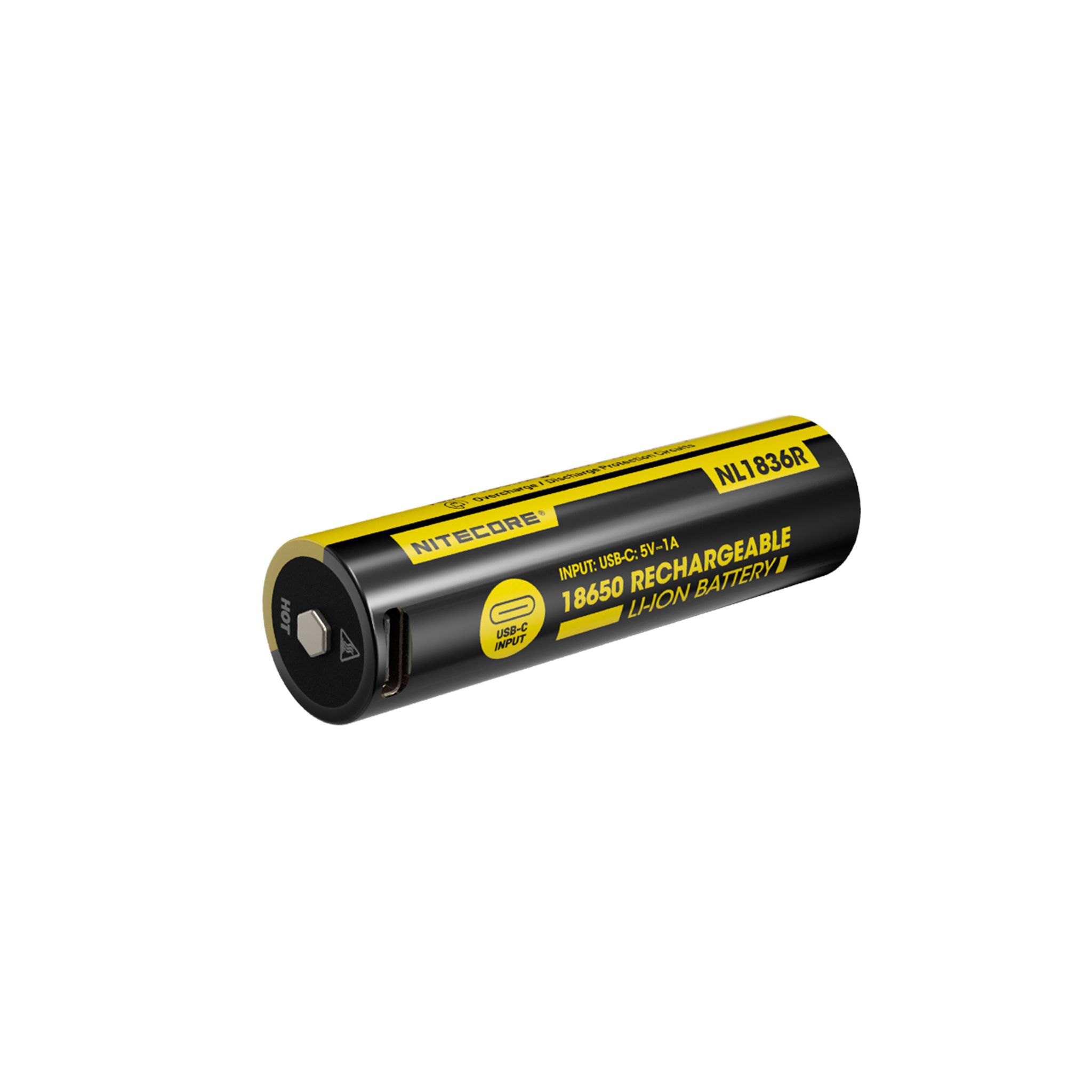 18650 Li-ion akku Nitecore NL1836R, 3600 mAh | Alk. 32,90 €