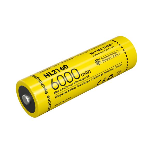 21700-akku Nitecore NL2160 - 6000 mAh
