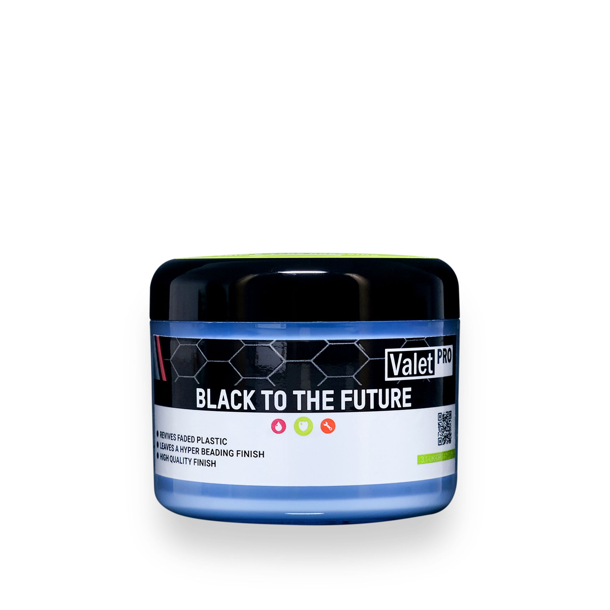 Plastbehandling ValetPRO Black to the Future, 250 ml