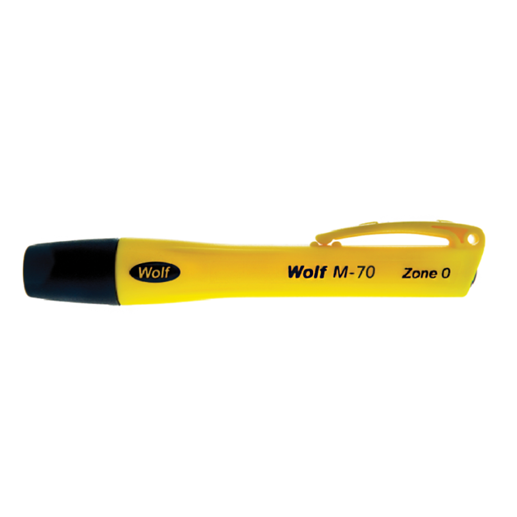 ATEX-taskulamppu Wolf M-70, Zone 0/20 - 107 lm / 150 mm / Paristokäyttöinen | Alk. 79,90 €