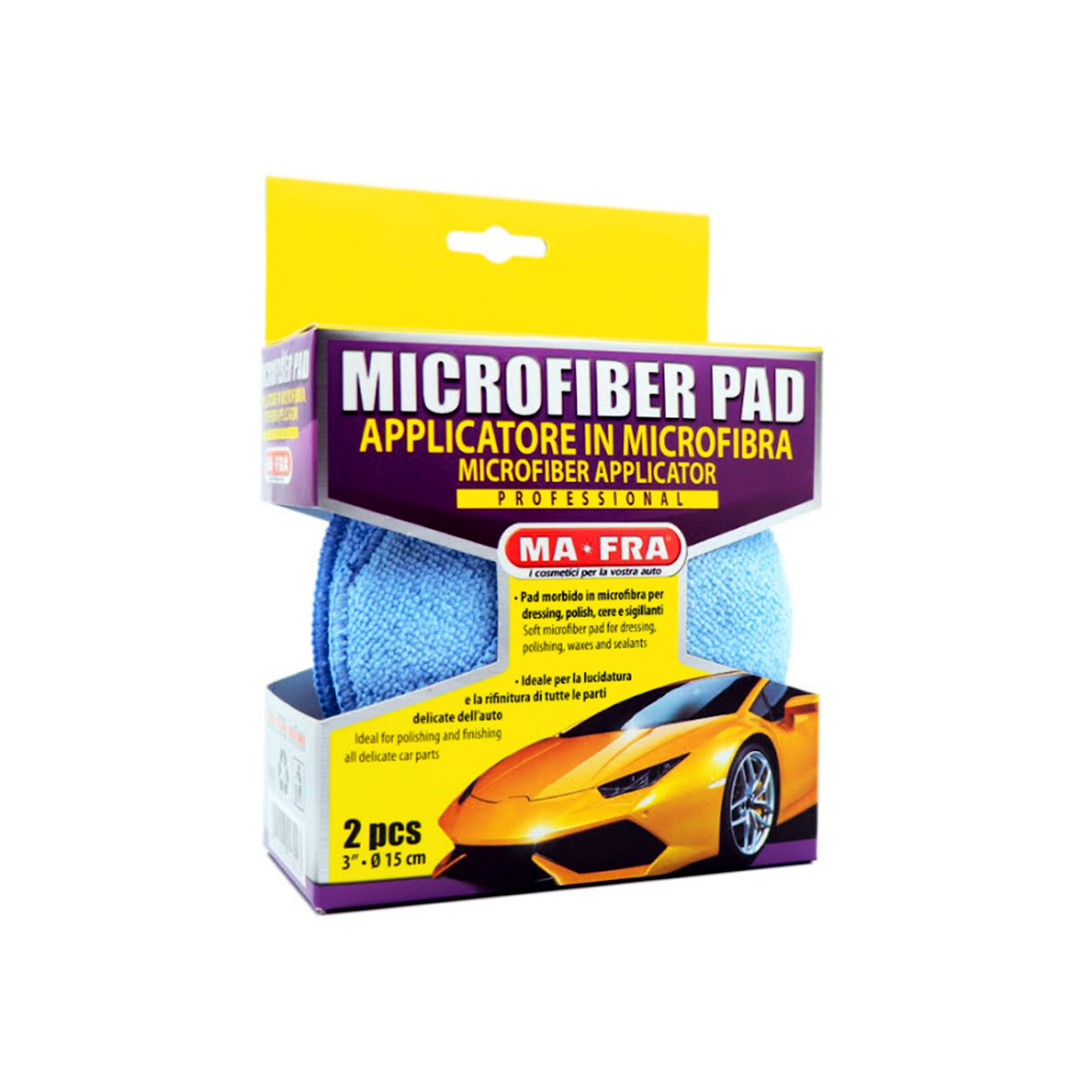 Applikator Mafra Microfiber Pad, 2 pack