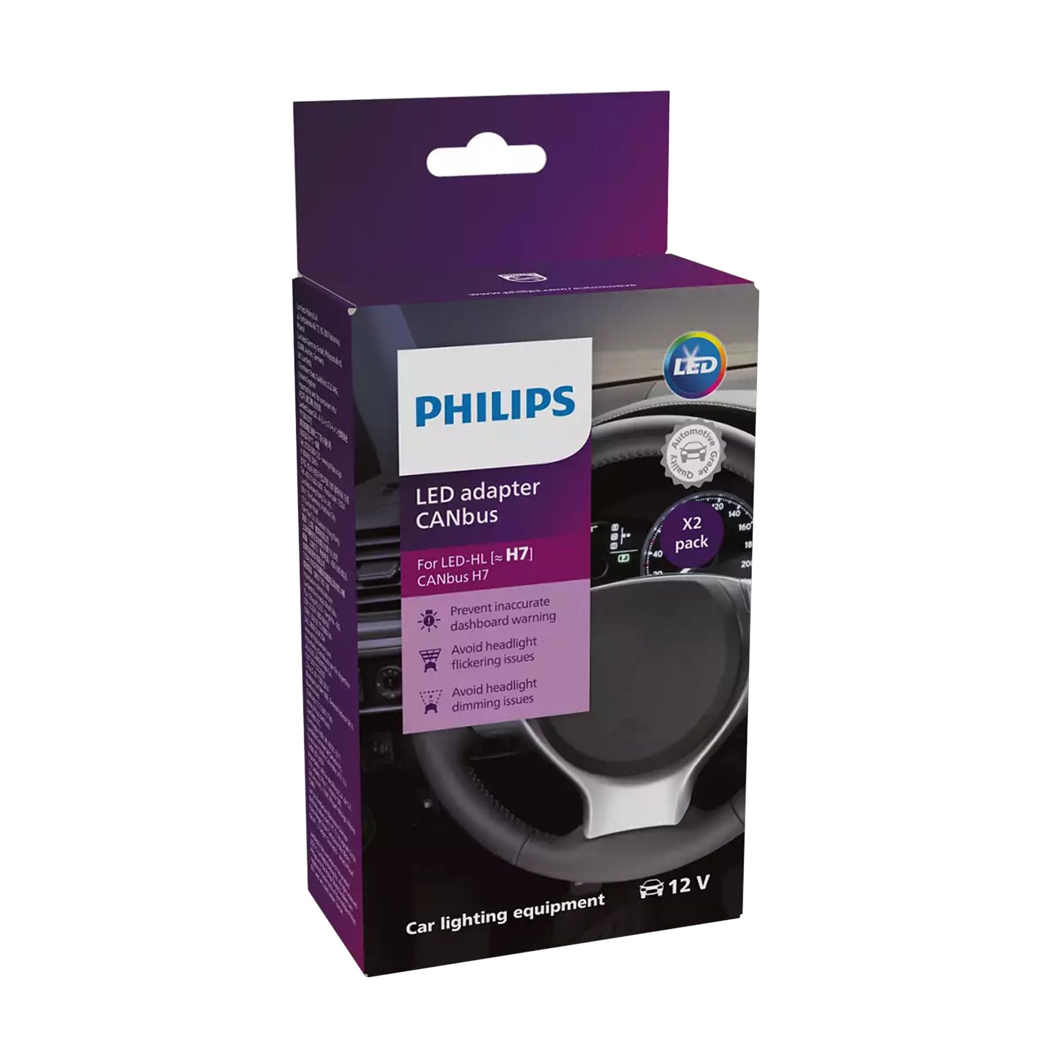 Canbus-vastus Philips 12V, H7, 2 kpl | Alk. 29,90 €