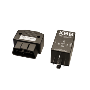 Connection relay for auxiliary lights XBB OBD Dongle & PowerUnit, Tesla Model S, 3, X, Y