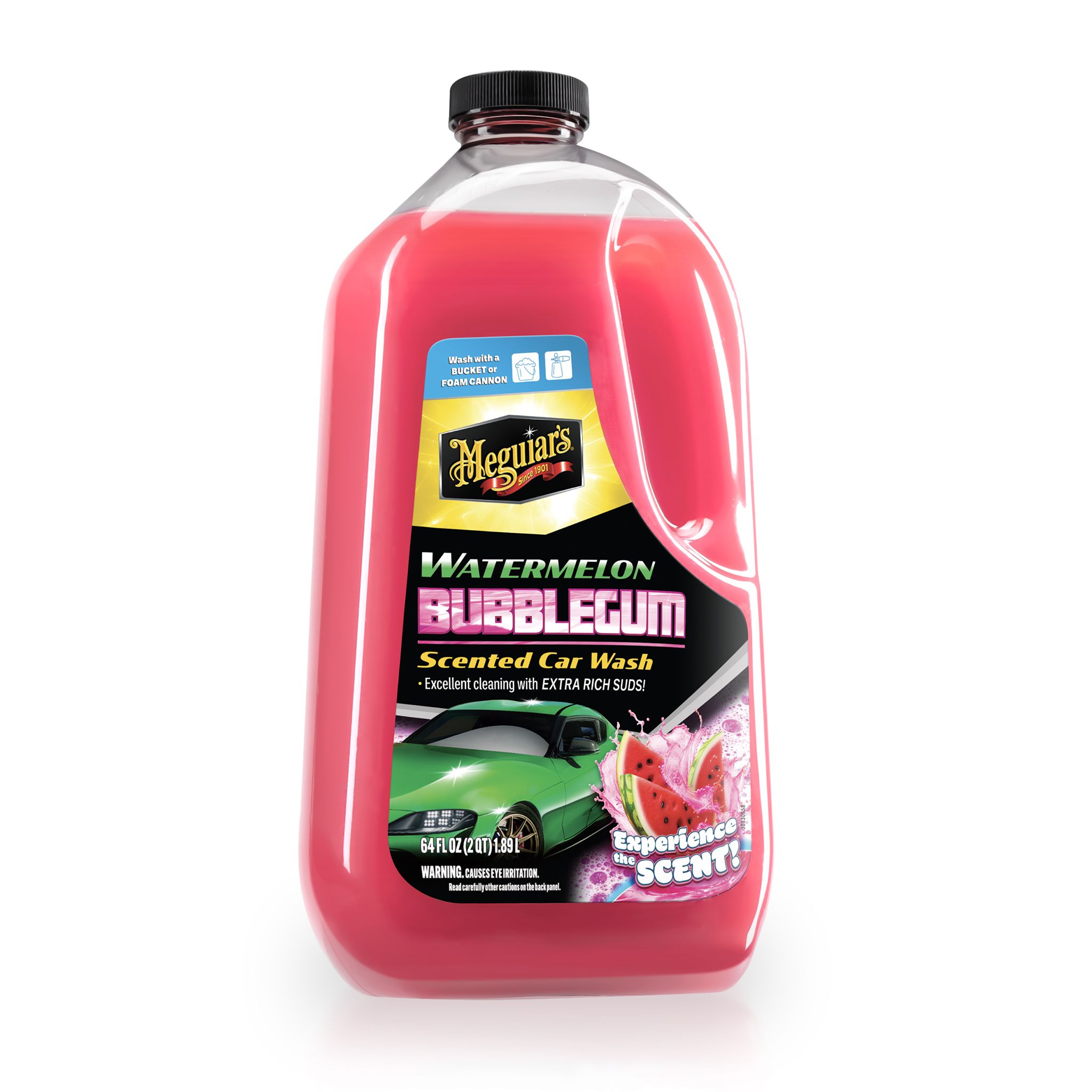 Autoshampoo Meguiars Watermelon Bubblegum Car Wash, 1890 ml