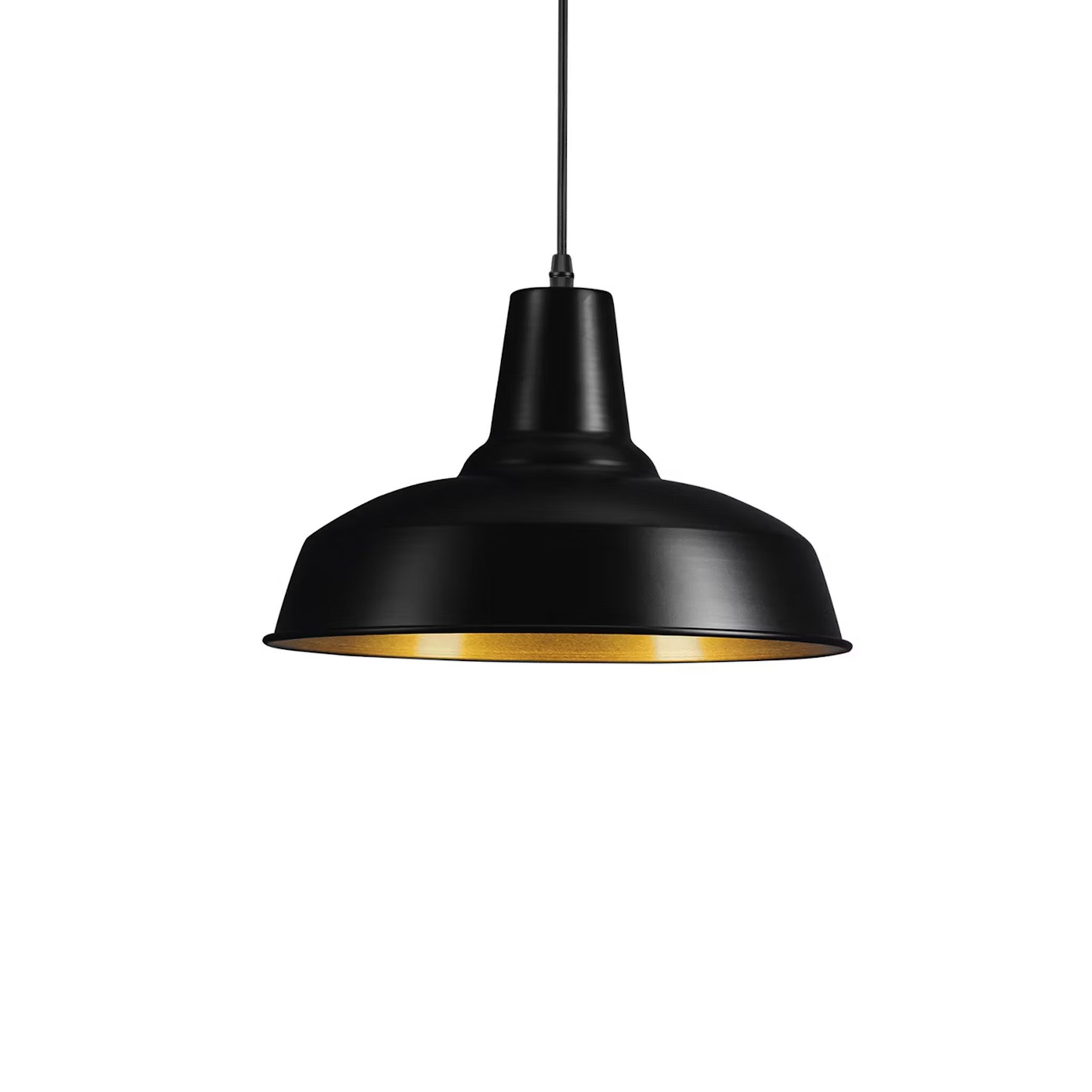 Riippuvalaisin Airam Loft 35, E27, Musta/Kulta