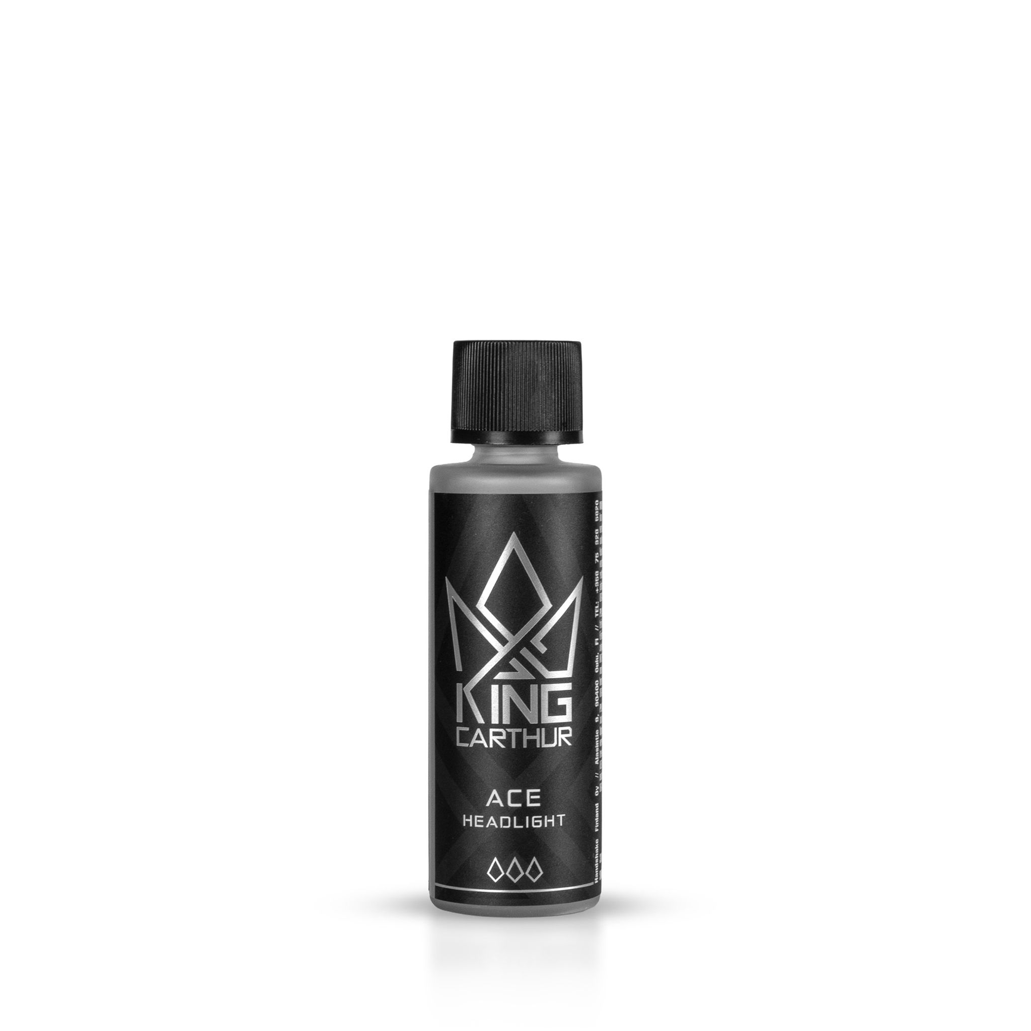 Ajovaloumpioiden pinnoite KING CARTHUR ACE Headlight, 30 ml