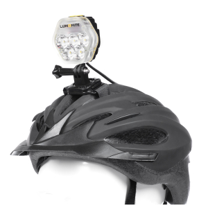 Bicycle helmet lamp LUMONITE® Navigator2, 3864 lm