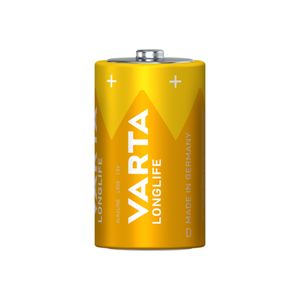 D-batteri VARTA Long Life, 2 st