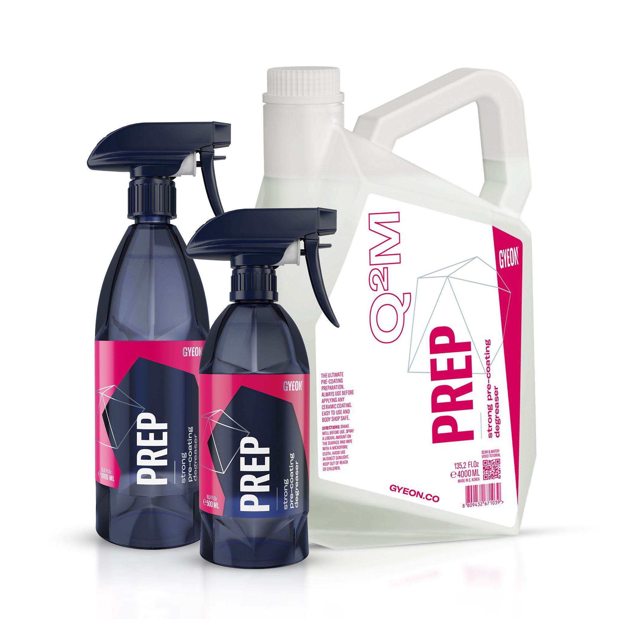 Viimeistelypuhdistusaine GYEON Q&sup2;M Prep