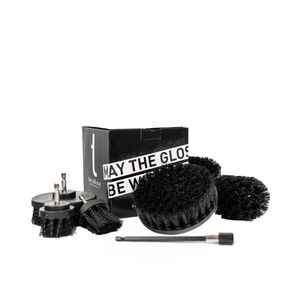 Tygborste tershine Drill Brushes - Hard