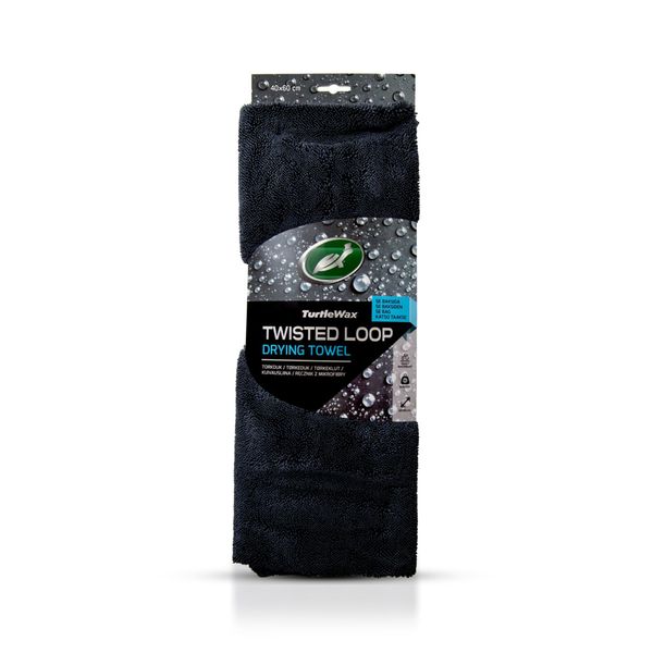 Torkhandduk TURTLE WAX Twisted Loop Drying Towel, 40 x 60 cm