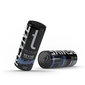 Energidryck tershine Revive Blueberry, 330 ml
