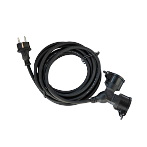 Extension cable Airam 2-OS, 5 m / IP44