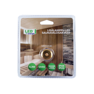 Extra Bulb Led Energie - Flush-Mounted Saunalight Kit, 1 pcs