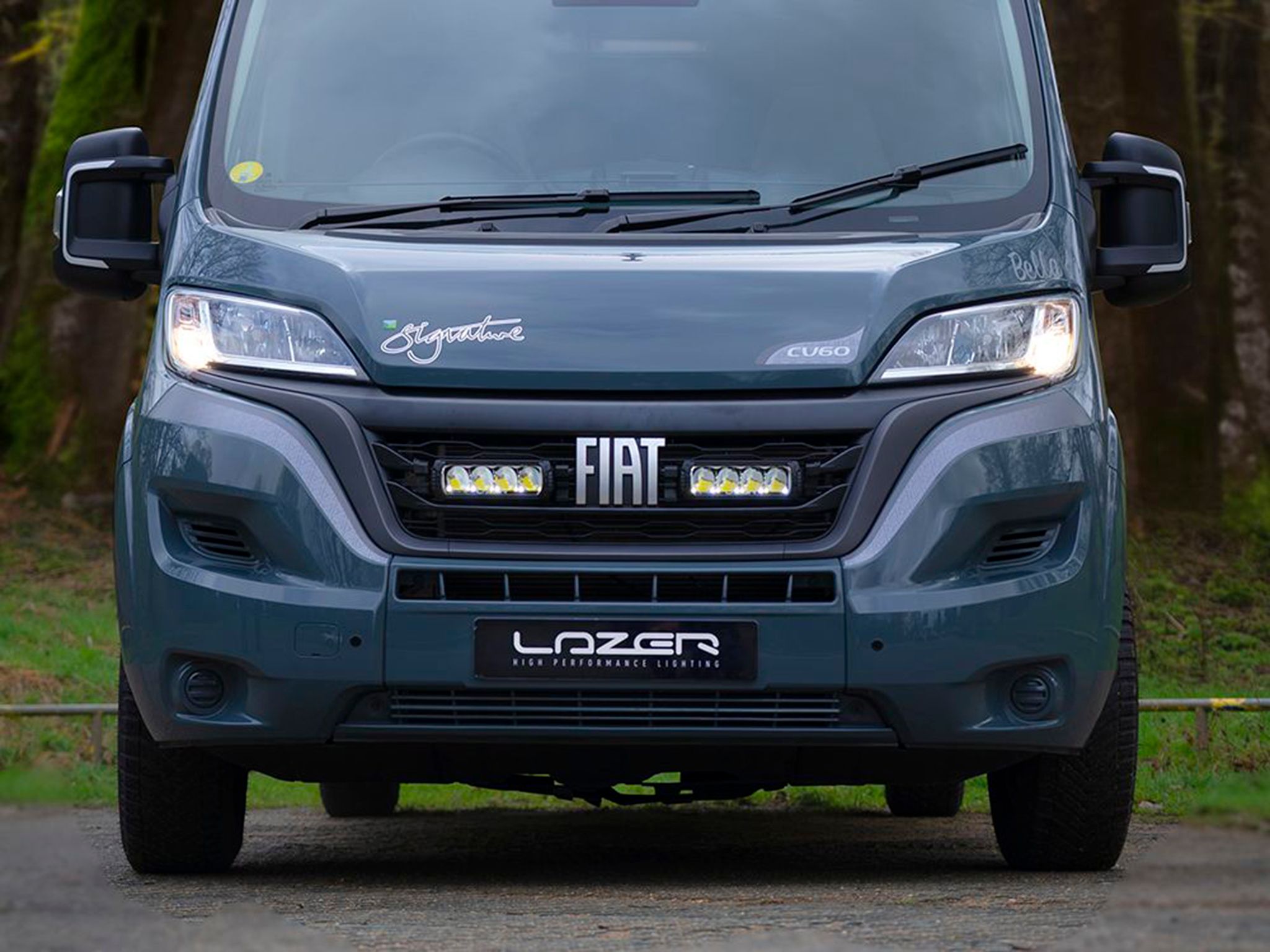 Led bar kit Fiat Ducato (2022+), 2 x Lazer Triple-R 750, 2 x Triple-R 750 GEN2 (Position light) afbeelding