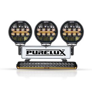 Auxiliary light kit Purelux WRC 2, 816W / 46 000 lm - Complete set