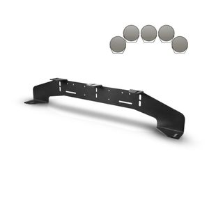Auxiliary light holder Purelux WRC, for 5 lights (max. 230 mm)