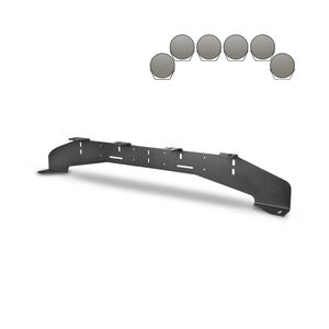 Auxiliary light holder Purelux WRC, for 6 lights (max. 230 mm)