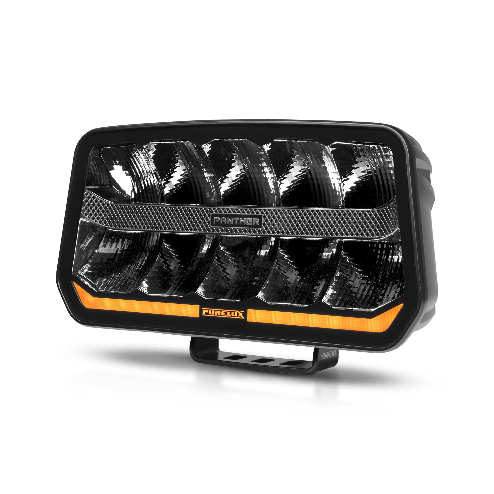Auxiliary light Purelux Panther 11 - Rectangle / 24 cm / 170W / Ref. 20, 1 pc afbeelding
