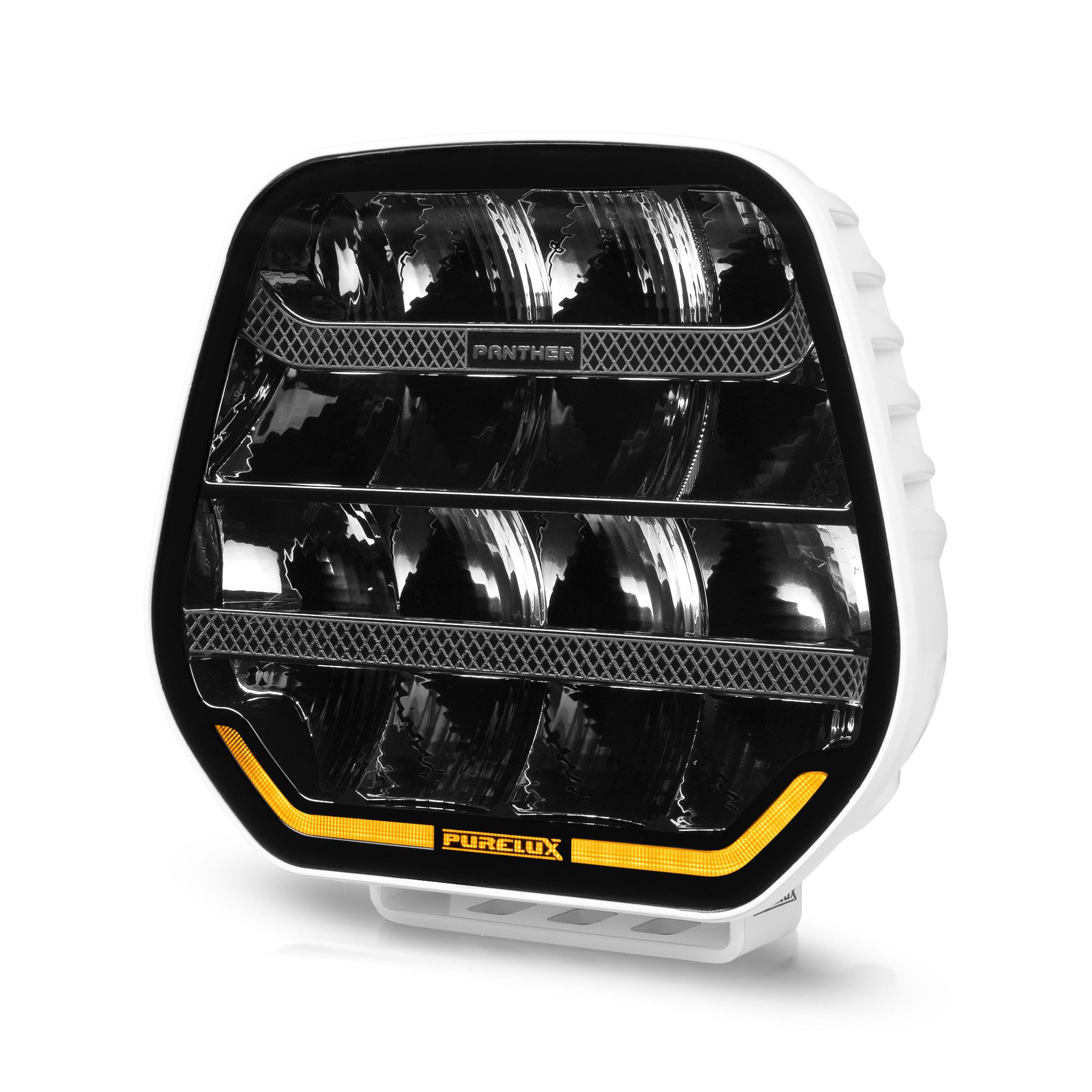 Auxiliary light Purelux Panther 7 White - Round / 18 cm / 128W / Ref. 20, 1 pc afbeelding