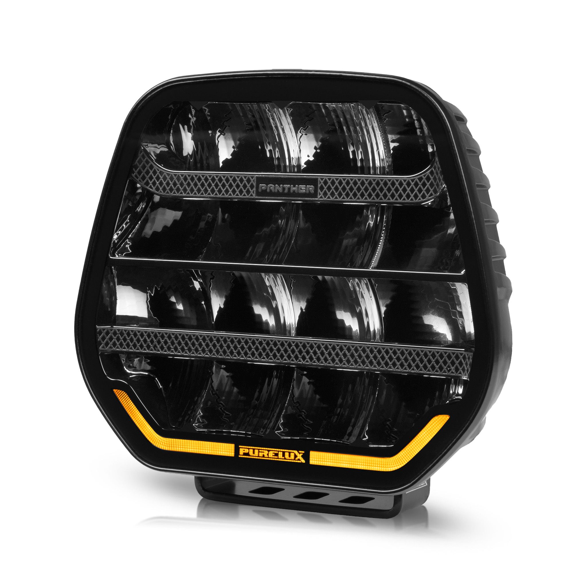Auxiliary light Purelux Panther 7 - Round / 18 cm / 128W / Ref. 20, 1 pc afbeelding