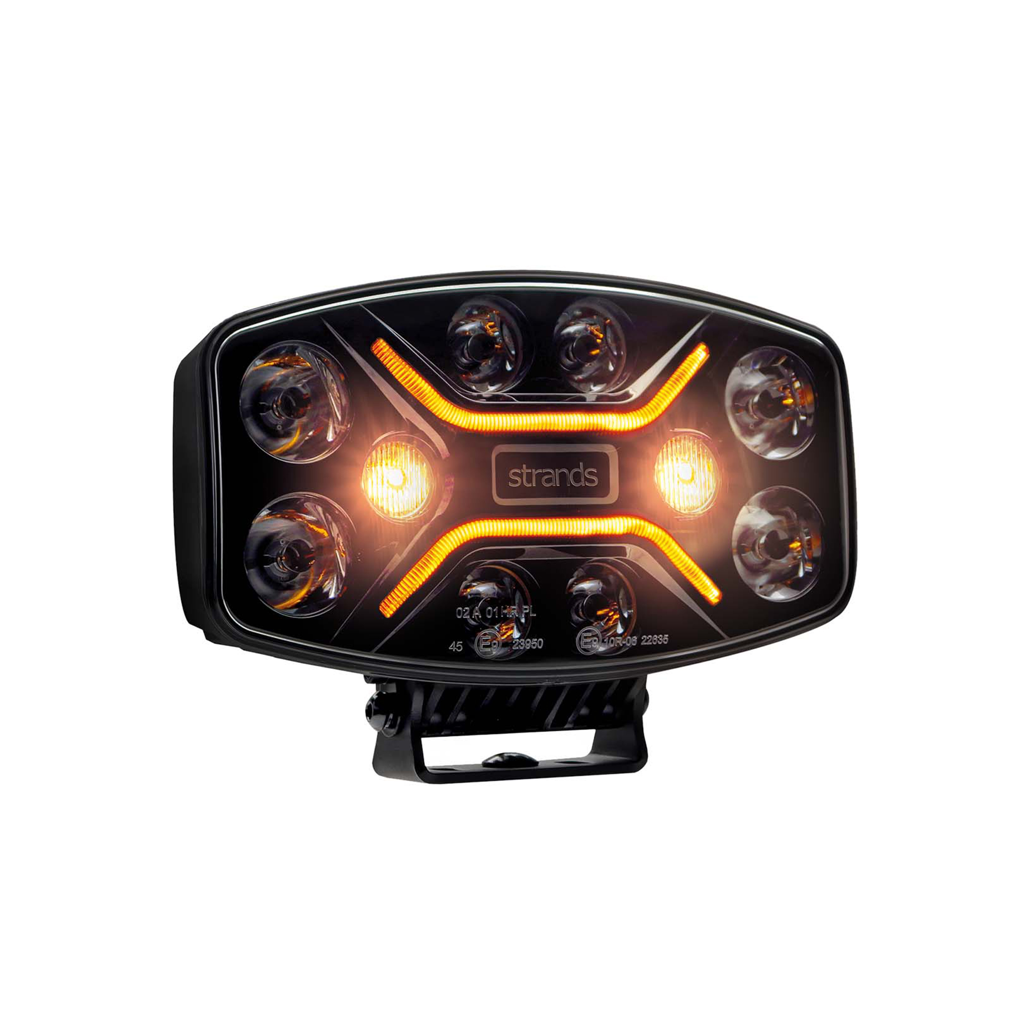 Auxiliary light Strands Dark Knight Insane - Rectangle / 25 cm / 112W / Ref. 45, 1 pc afbeelding