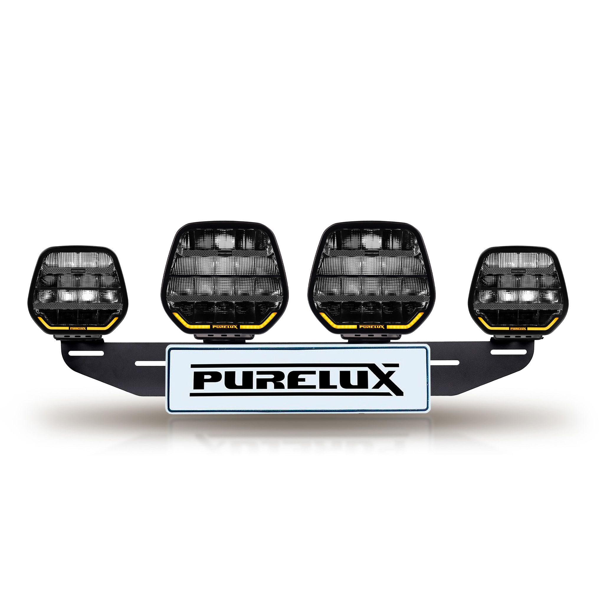 Auxiliary light kit Purelux WRC 20, 676W / 40 000 lm - Complete set