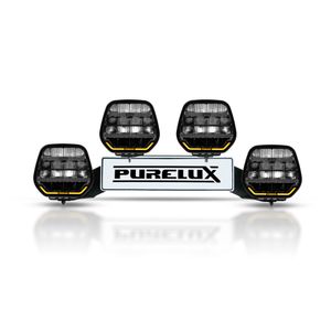 Auxiliary light kit Purelux WRC 23, 512W / 31 000 lm